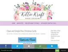 Tablet Screenshot of kittiekraft.com